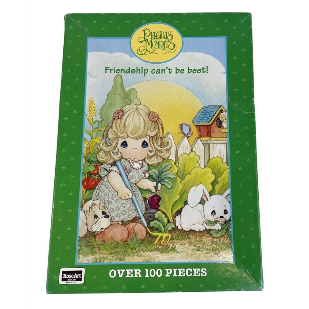 Rose Art Precious Moments 100 Piece Puzzle Friendship Can’t Be Beet
